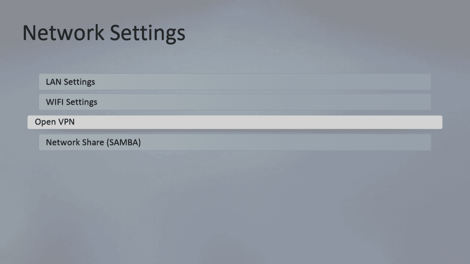 Open VPN på IPTV boks Qviart OG 4K - et stærkt alternativ til MAG bokse